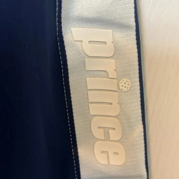 NWT Prince Men’s Pickleball Front Full Zip Warm-up Jacket Size XXL Navy White - Picture 6 of 8